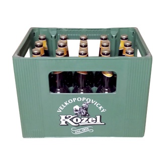 Klasická prepravka na pivo - KOZEL